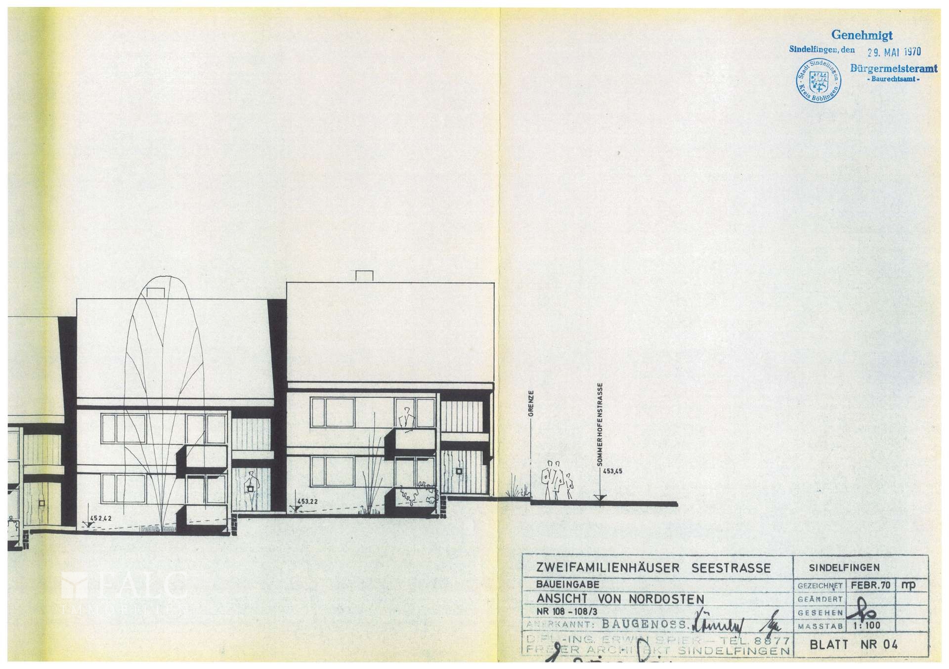 Nordosten mit Eingang